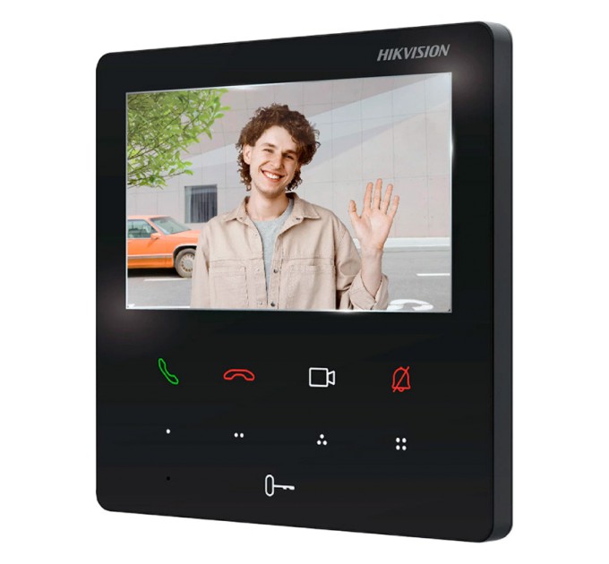 Відеодомофон Hikvision DS-KH6110-WE1/Black 4.3" дюйма