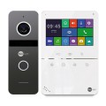 Комплект відеодомофона NeoLight TETTA+ та панель виклику SOLO Graphite