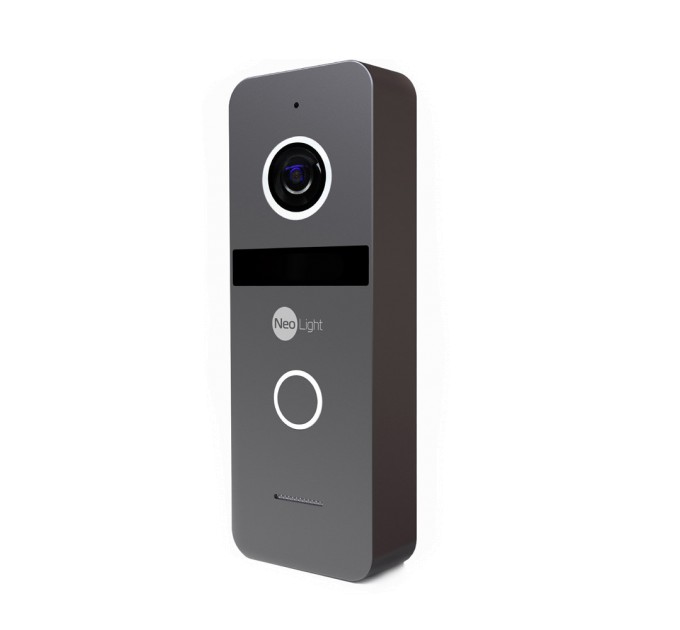 Комплект відеодомофона NeoLight TETTA+ та панель виклику SOLO Graphite