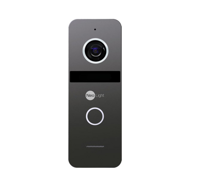 Комплект відеодомофона NeoLight TETTA+ та панель виклику SOLO Graphite
