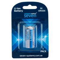 Батарейка SEVEN CR123A Lithium 3V 1 шт