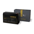 Акумулятор свинцево-кислотний  Videx 6FM7.2 12V/7.2Ah color box 1