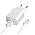 Зарядний пристрій HAVIT HV-ST111 USB з кабелем Micro USB