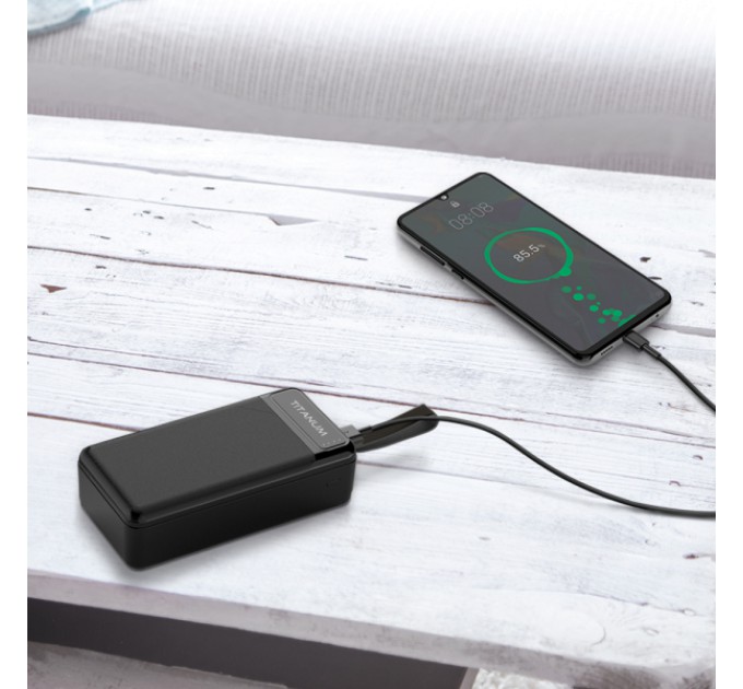 Павербанк TITANUM 914 Black 30000mAh