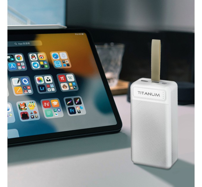 Павербанк TITANUM 914 White 30000mAh