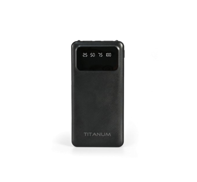 Павербанк 10000mAh TITANUM OL21 Black