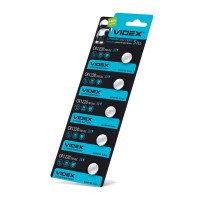 Батарейка літієва Videx CR1220 5шт BLISTER CARD