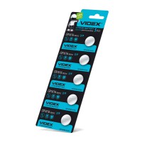 Батарейка літієва Videx CR1616 5шт BLISTER CARD