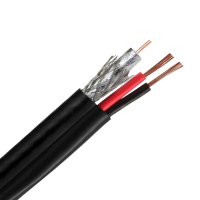 Коаксіальний кабель RG58+2C 100М
