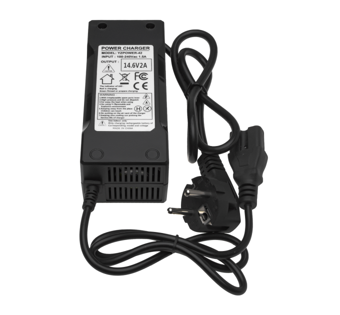 Зарядний пристрій для акумуляторів LiFePO4 12V (14.6V)-2A-24W