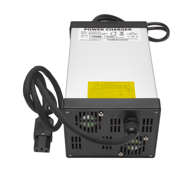 Зарядний пристрій для акумуляторів LiFePO4 60V (73V)-8A-480W
