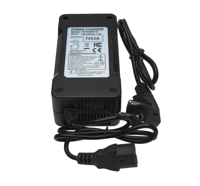 Зарядний пристрій для акумуляторів LiFePO4 60V (73V)-2A-120W