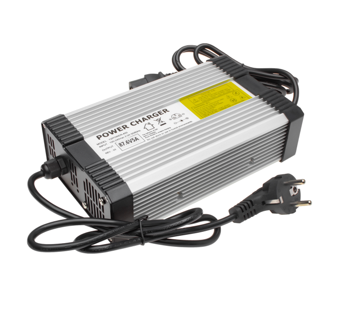 Зарядний пристрій для акумуляторів LiFePO4 72V (87.6V)-5A-360W