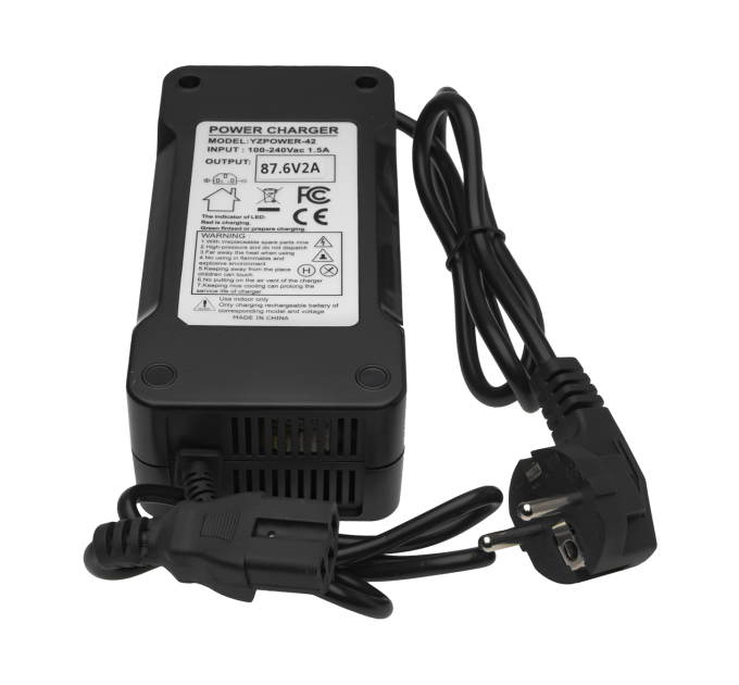 Зарядний пристрій для акумуляторів LiFePO4 72V (87.6V)-2A-144W