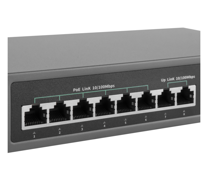 Комутатор мережевий GV-014-D-06+2P POE