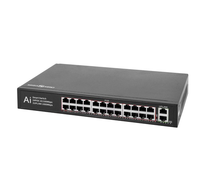 Комутатор мережевий POE GV-009-D-24+2PG