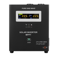 Сонячний інвертор (ДБЖ) LogicPower LPY-С-PSW-1500VA (1050Вт) MPPT 24V
