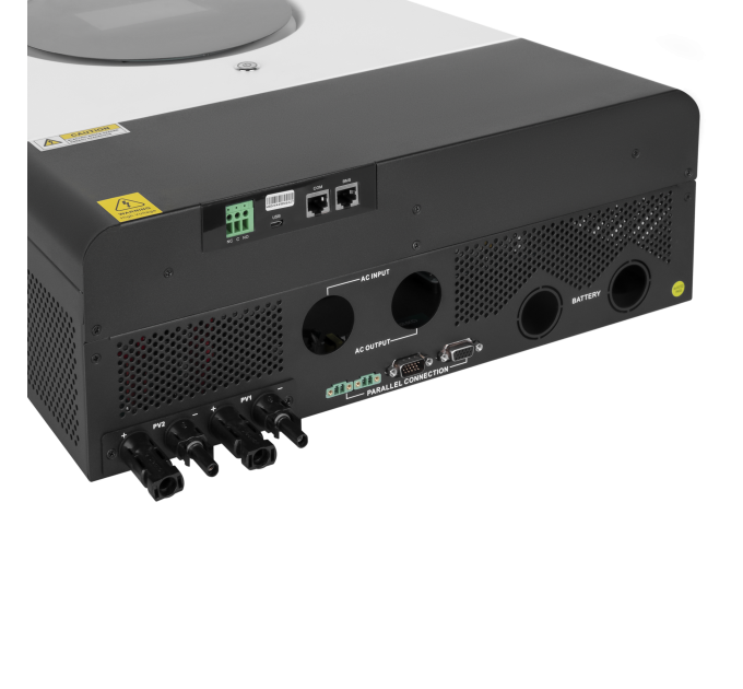 Гібридний сонячний інвертор (ДБЖ) LPW-MAXII-8000VA (8000Вт) MPPT 150A OFF GRID