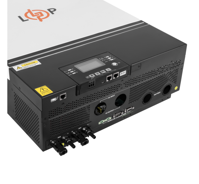 Гібридний сонячний інвертор (ДБЖ) LPW-HY-MAX-8000VA (8000Вт) 48V 80A MPPT 90-450V