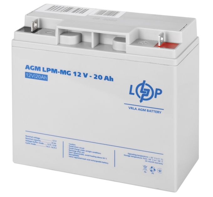 Акумулятор мультигелевий AGM LPM-MG 12V - 20 Ah для Mercedes