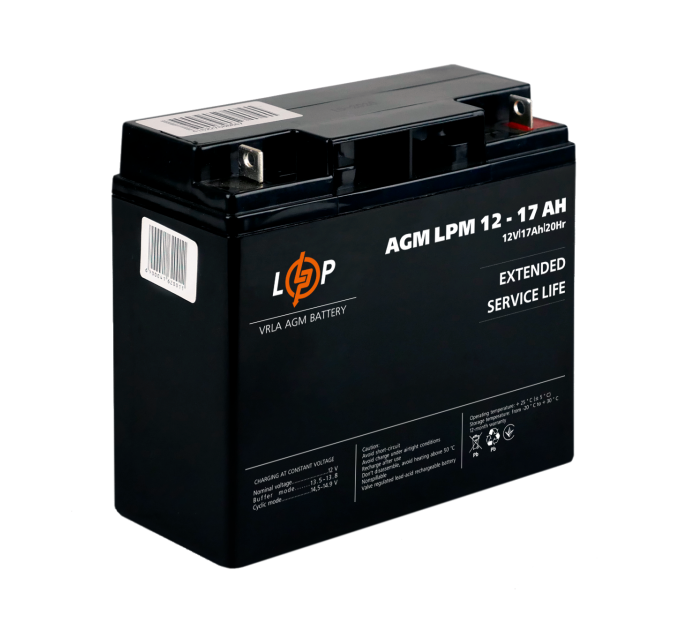 Акумулятор AGM LPM 12V - 17 Ah для Mercedes