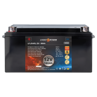 Акумулятор для автомобіля літієвий LP LiFePO4 12V - 180 Ah (+ слева)