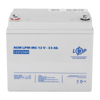 Акумулятор мультигелевий AGM LPM-MG 12V - 33 Ah для TESLA