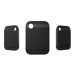 Захищений безконтактний брелок для клавіатури AJAX Tag - 10 шт. (black)