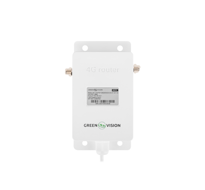 Вуличний (зовнішній) Wi-Fi роутер із сім-картою GreenVision GV-001-OUT-4G