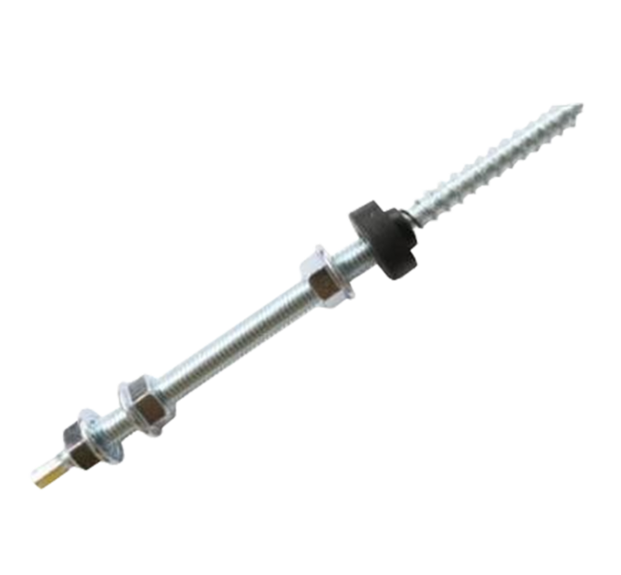 Комбінований гвинт-шуруп 10х200 мм (комплект) оцинкований