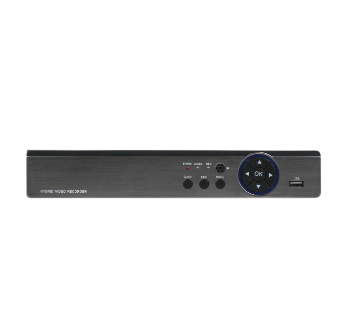 Гібридний відеореєстратор 8-канальний 5MP GHD GreenVision GV-A-S039/08