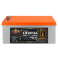 Акумулятор LP LiFePO4 LCD 24V (25,6V) - 140 Ah (3584Wh) (BMS 150A/75A) пластик