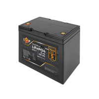 Акумулятор LP LiFePO4 24V (25,6V) - 52 Ah (1331Wh) (BMS 80A/40А) пластик