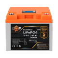 Акумулятор LP LiFePO4 для ДБЖ LCD 12V (12,8V) - 60 Ah (768Wh) (BMS 80A/40А) пластик