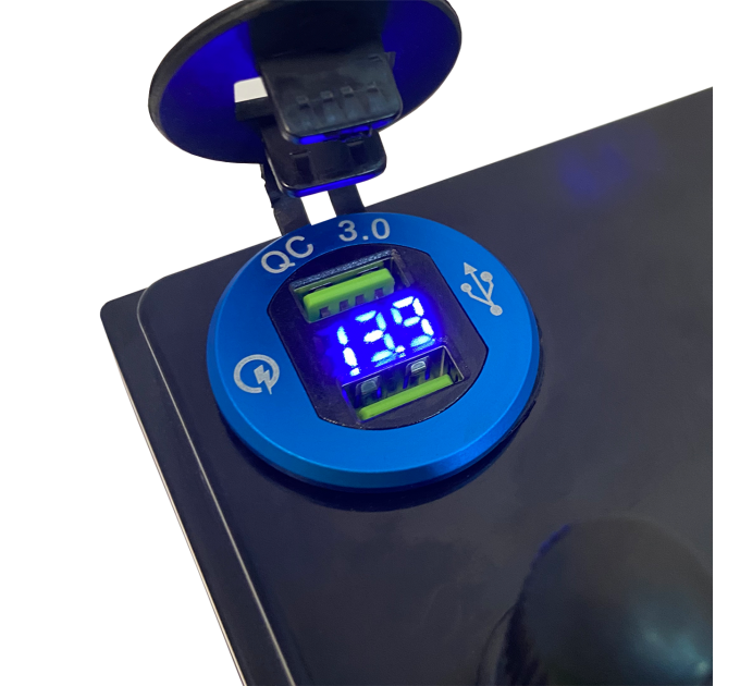 Акумулятор LP LiFePO4 універсальний із зарядним пристроєм 12V (12,8V) - 50 Ah (640Wh) (BMS 50A/25А) пластик