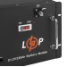 Акумулятор LP LiFePO4 48V (51,2V) - 230 Ah (11776Wh) (Smart BMS 200A) з LCD RM RS485/CAN
