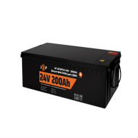 Акумулятор LP LiFePO4 24V (25,6V) - 200 Ah (5120Wh) (Smart BMS 100А) з BT пластик