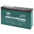 Тяговий свинцево-кислотний AGM акумулятор LP 6-DZM-35 Ah