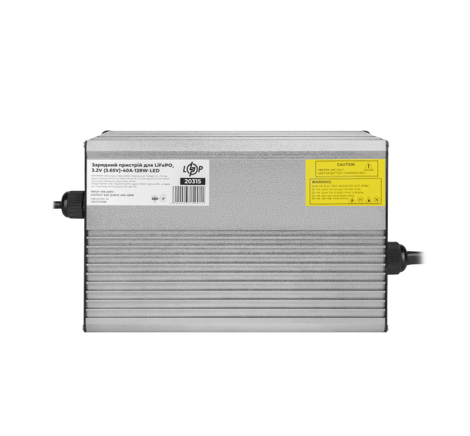 Зарядний пристрій для акумуляторів LiFePO4 3.2V (3.65V)-40A-128W-LED