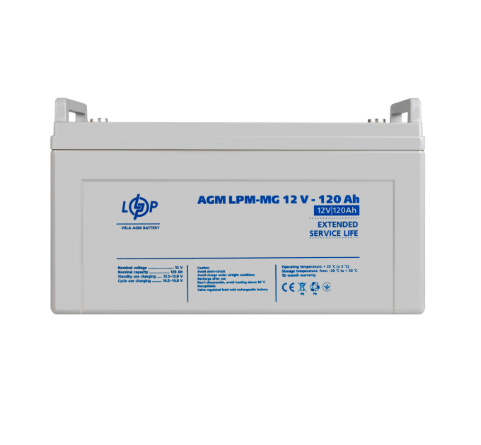 Акумулятор мультигелевий LPM-MG 12V - 120 Ah