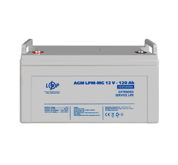 Акумулятор мультигелевий LPM-MG 12V - 120 Ah