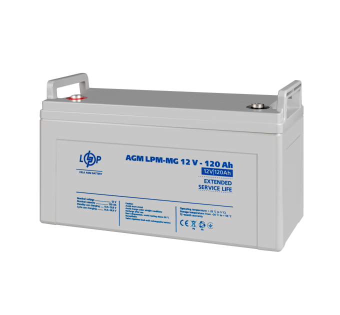 Акумулятор мультигелевий LPM-MG 12V - 120 Ah