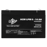 Акумулятор AGM LPM 6V - 14 Ah