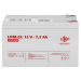 Акумулятор гелевий LPM-GL 12V - 7.5 Ah