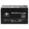 Акумулятор AGM LPM 12V - 7.2 Ah