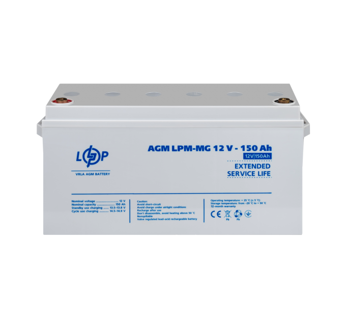 Акумулятор мультигелевий LPM-MG 12V - 150 Ah