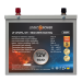 Акумулятор LP LiFePO4 12V (12,8V) - 60 Ah (768Wh) (BMS 30A/15A) металл