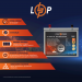Акумулятор LP LiFePO4 12V (12,8V) - 60 Ah (768Wh) (BMS 30A/15A) металл