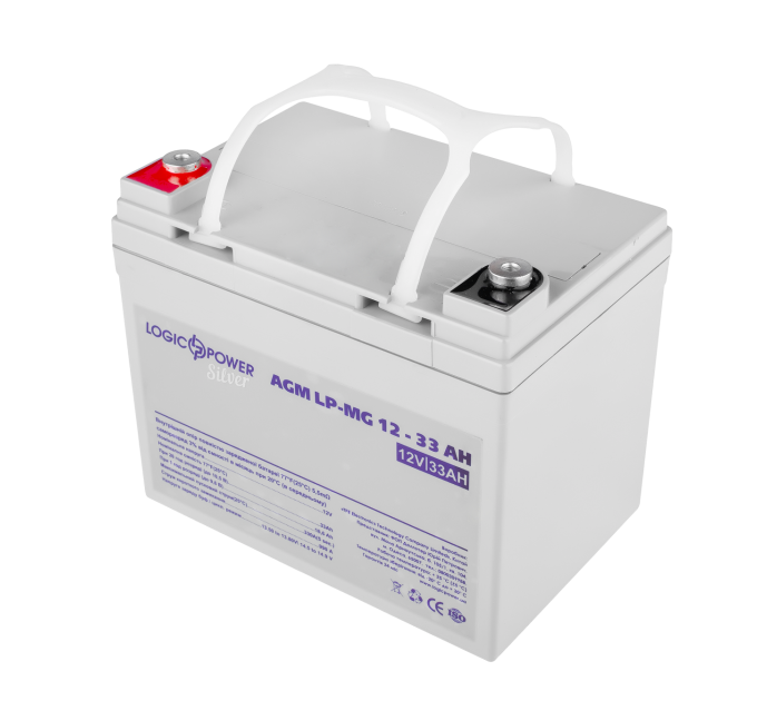 Акумулятор мультигелевий LP-MG 12V - 33 Ah Silver