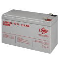 Акумулятор гелевий LPM-GL 12V - 7.2 Ah
